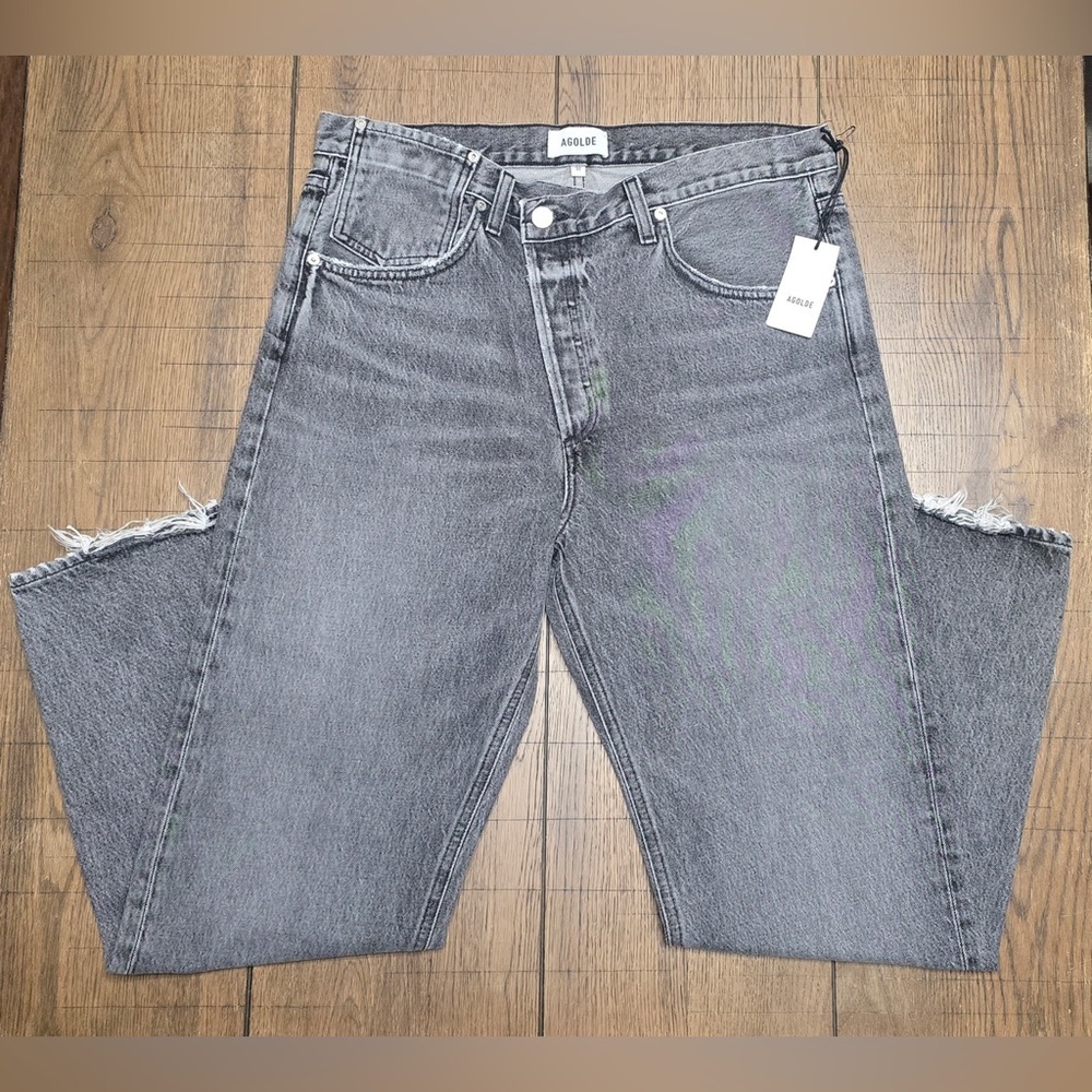 Agolde Women’s Asymmetrical Fly 90s Jeans NWT 32